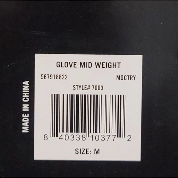 Mossy Oak Break-Up Country Men's Medium Touch-Screen Compatible Midweight Gloves - Picture 5 of 5